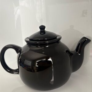 Ceramic Black Teapot - Made in Portugal